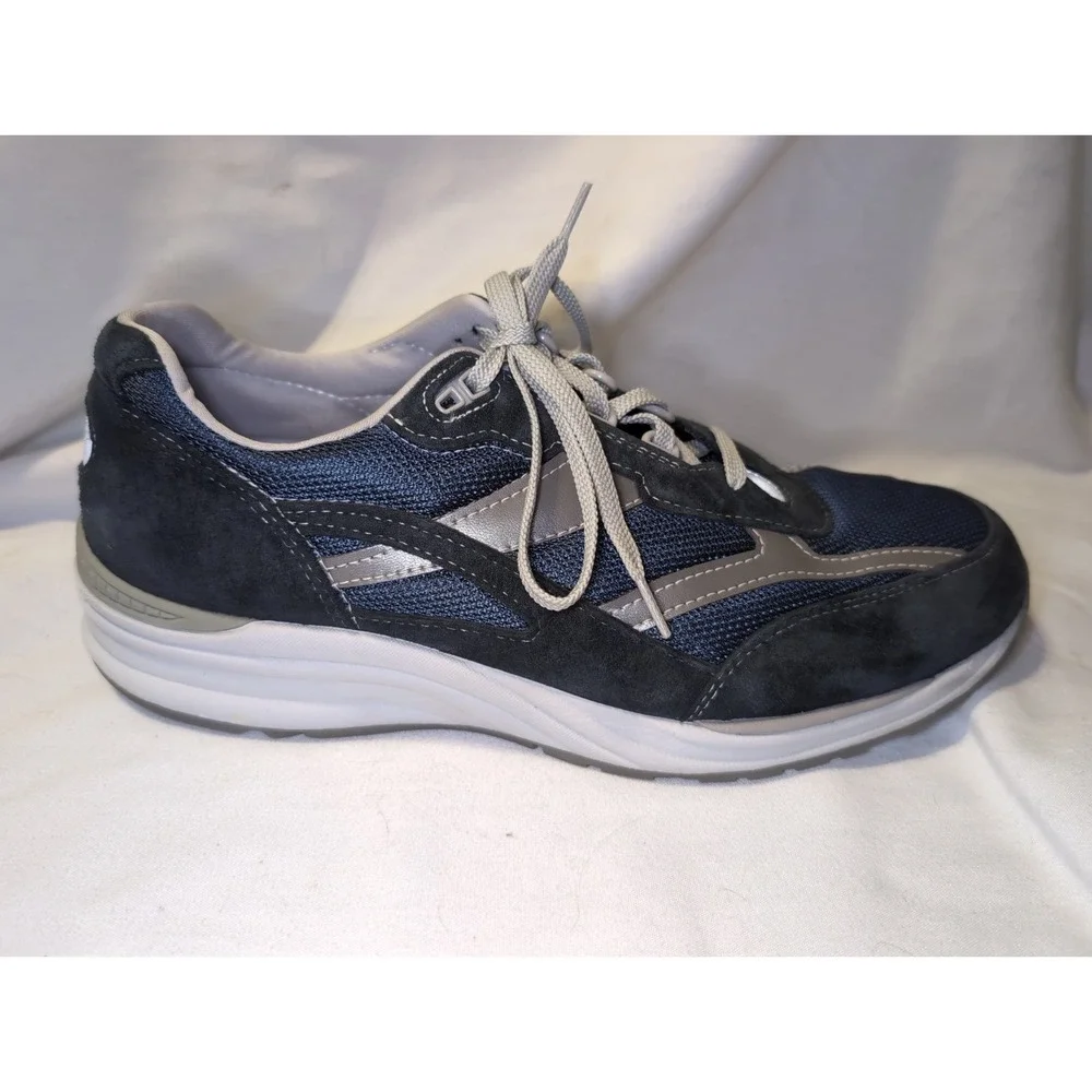 SAS Journey Mesh Mens Shoes Sz 13 M Athletic Running Blue Mesh Lace Up Sneakers